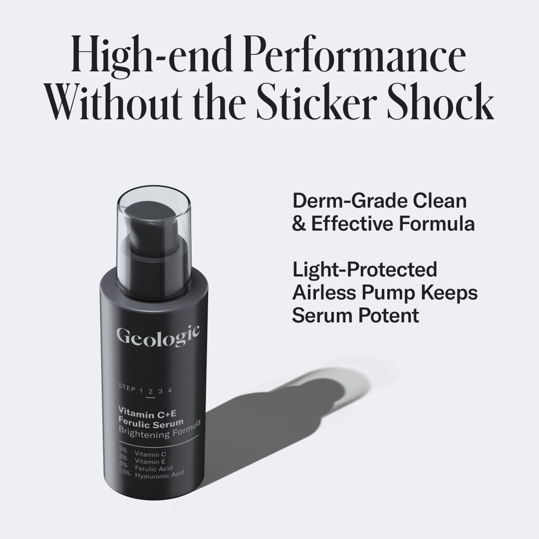 Geologie Vitamin C E Ferulic Acid Face Serum - Geologie Official Imagery - 6