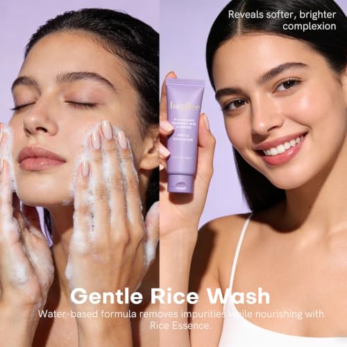 bayfree Dewy Skin Care Set, Travel Size Skincare Kit with 3-Step - Product Imagery