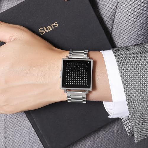 Gosasa Square Men's Luxury Multifunctional Watch, Water Resistant - Product Imagery