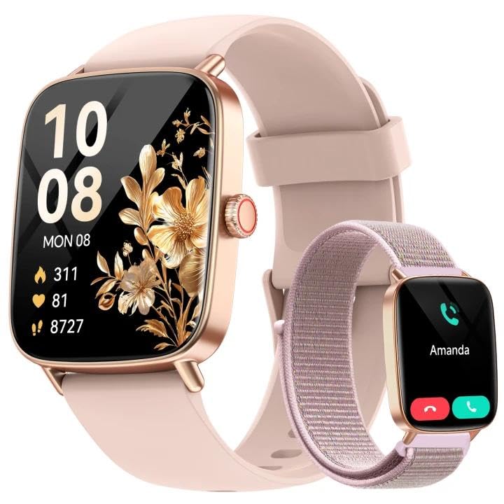 aeac Smart Watch for Women, 1.85" HD Smartwatch Compatible iPhone/Sams - View 1