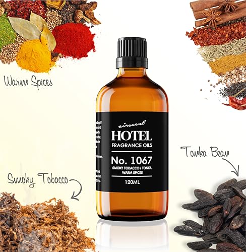 AirScent Hotel Diffuser Oil No. 1067 - Smoky Tobacco Tonka - Product Imagery
