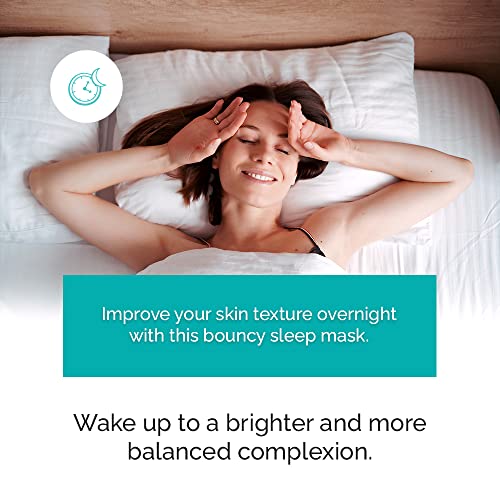 VITAMINS AND SEA BEAUTY Bouncy Sleep Mask with Sea Kelp + - Product Imagery