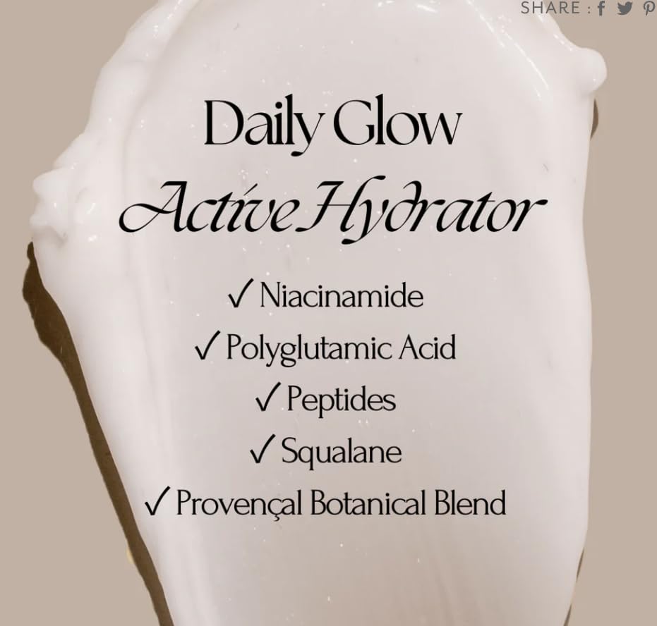 Daily Glow Active Hydrator | Dermatologist-Developed Daily - Product Imagery