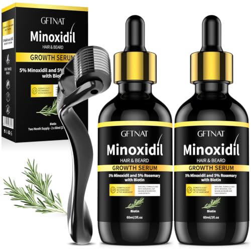 andelusita 5% Minoxidil Hair Growth Serum with Biotin & Rosemary - Extra - andelusita Official Product View 1