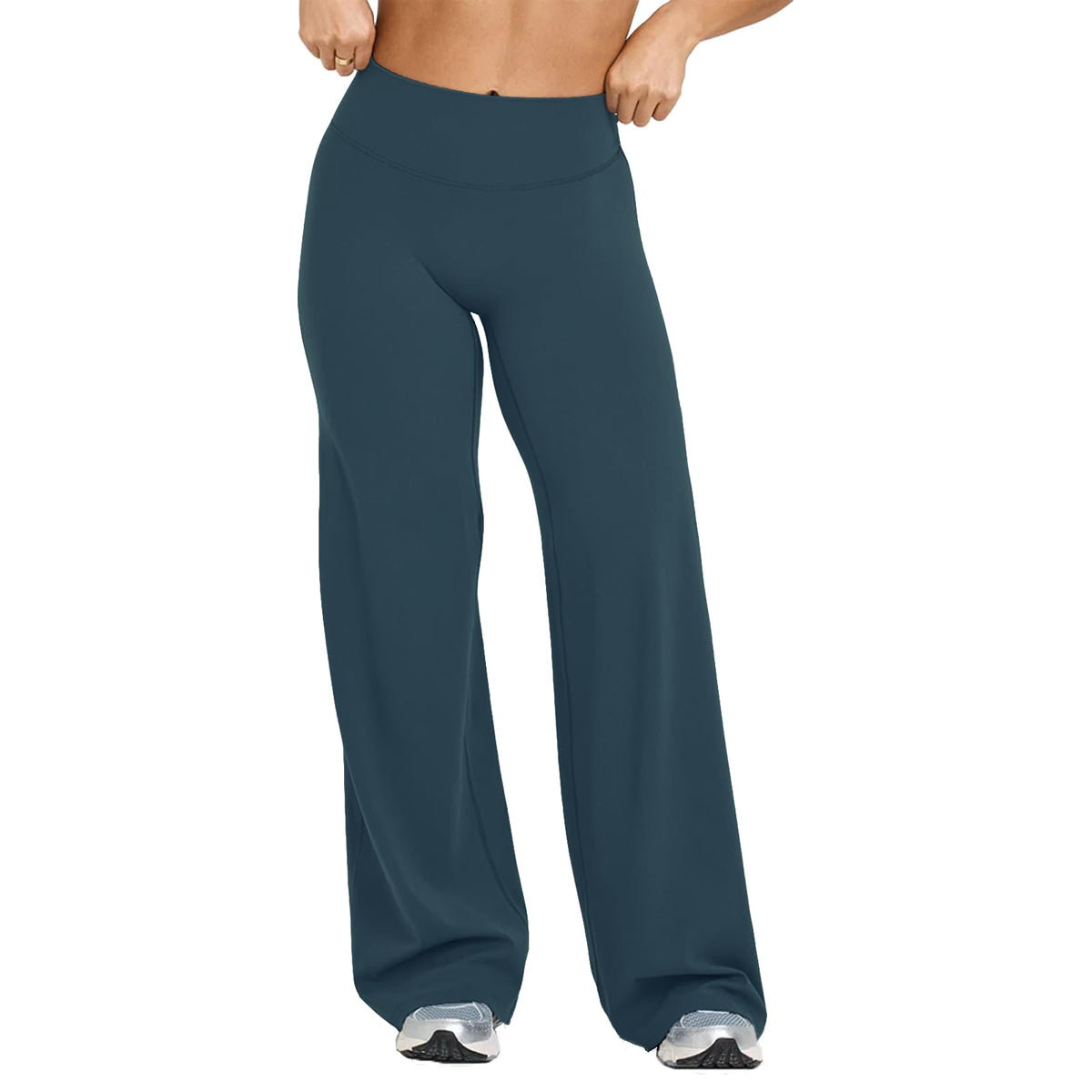 SoftMotion Straight Leg Bottoms Women Workout Leggings - TRYTO Official Imagery - 3