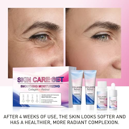 Facial Skin Care Sets & kits Travel Mini Skincare Set, Collagen - Product Imagery
