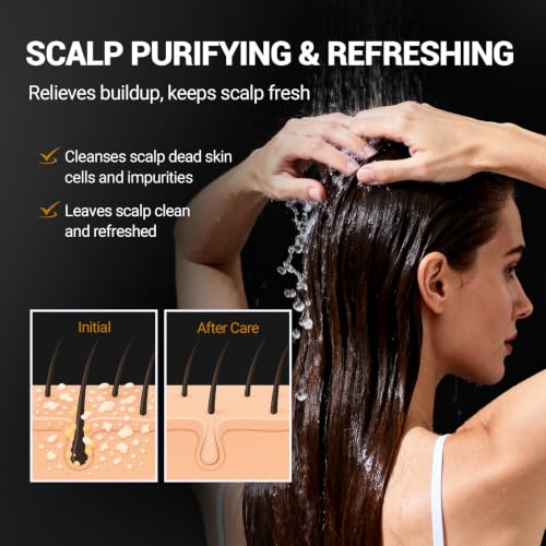 3-in-1 Microdermabrasion Scrub, Face Body Scalp, exfoliating, - Product Imagery