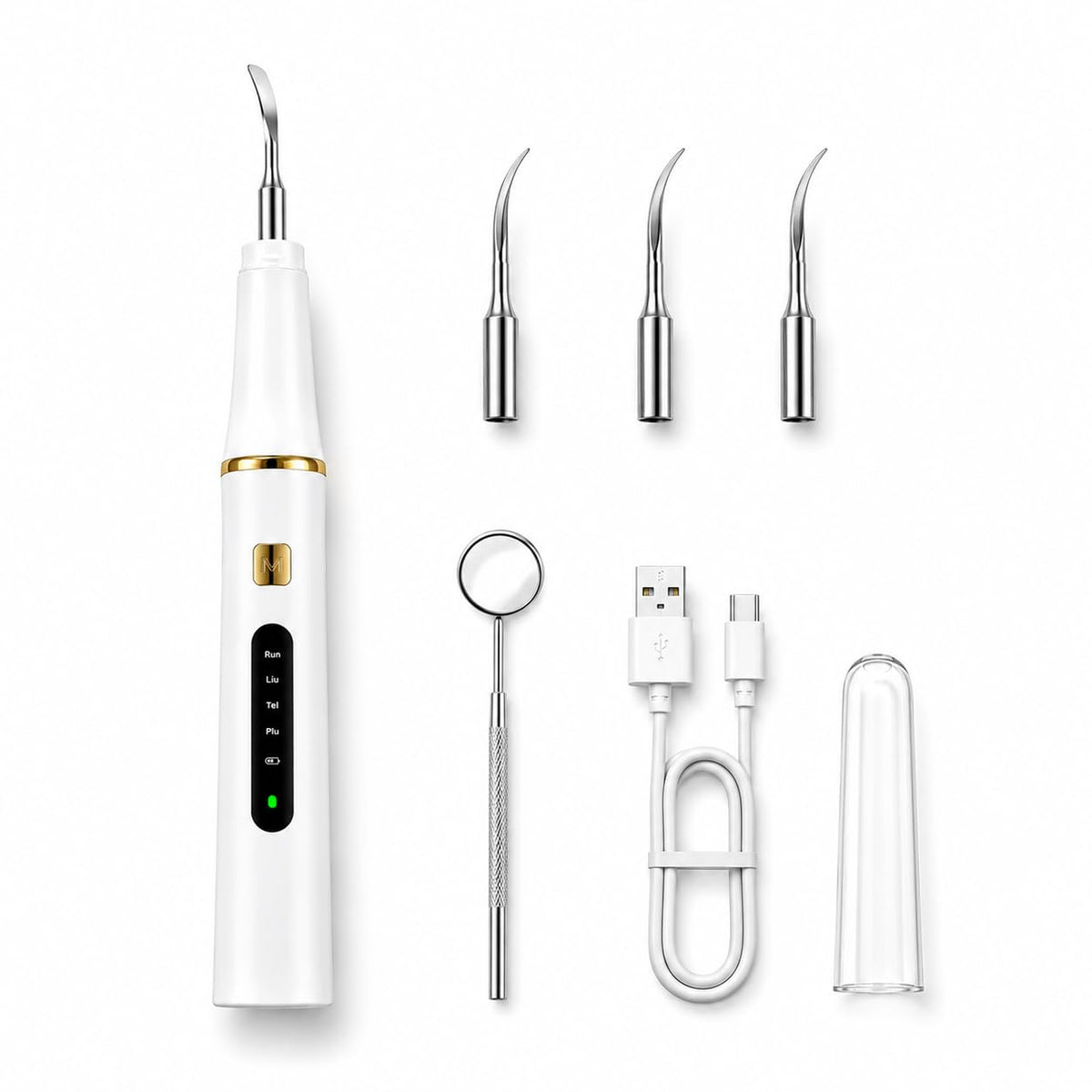 Rechargeable Oral Care Device with HD Camera LED Light - Zhicheng Official Imagery - 2