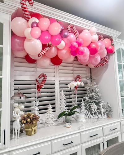 Pink Balloons Metallic Pink Balloon, 50Pcs 12Inch Hot Pink - Product Imagery