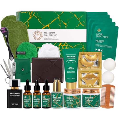 30 pcs Father s Day Gifts Bergamot Facial Skin Care Set - RA ROSA ACCA Official Imagery - 1