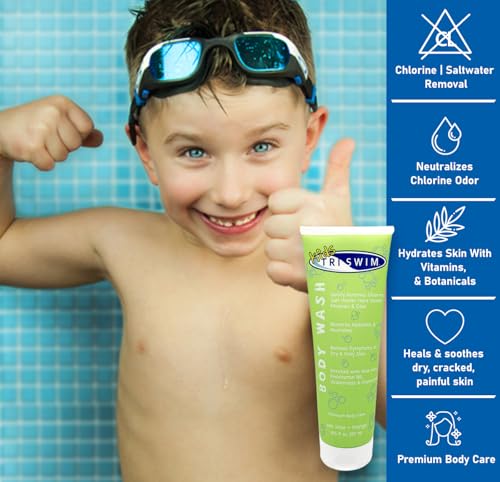 Triswim Kids Scented Body Wash After Swimmer Skincare, Chlorine - Product Imagery
