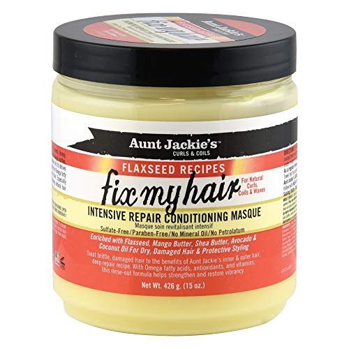 Aunt Jackie's Flaxseed Recipes Fix My Hair, Intensive Repair Conditioning - Aunt Jackie's Official Product View 1