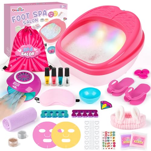 Dreamon Kids Foot Spa Nail Kit Set 25 Pcs Kids Spa Day Kit - Dreamon Official Imagery - 1