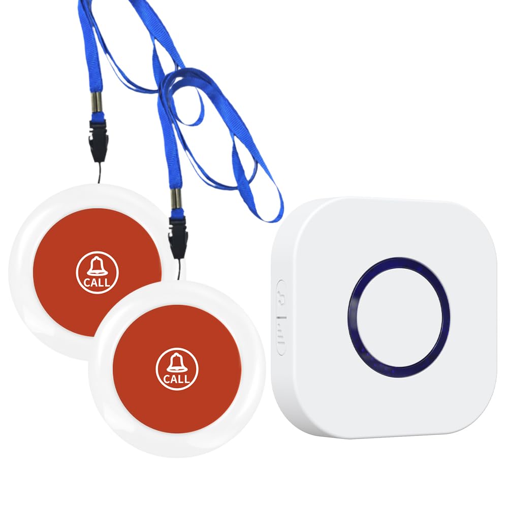 Wireless Caregiver Pager Dual Receiver Home Alert System - Greetmed Official Imagery - 8