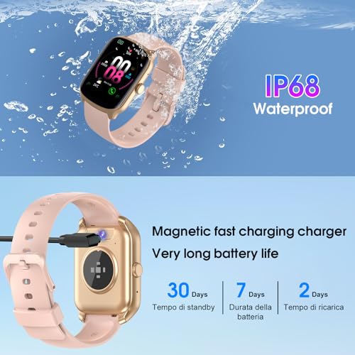 Smart Watch for Men Women, 1.95"HD Smartwatch (Dial/Answer - Product Imagery