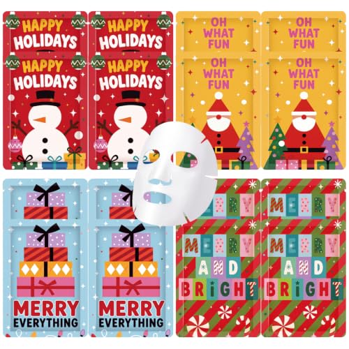 Batiyeer 16 Pcs Christmas Face Masks for Women Stocking - Batiyeer Official Imagery - 1