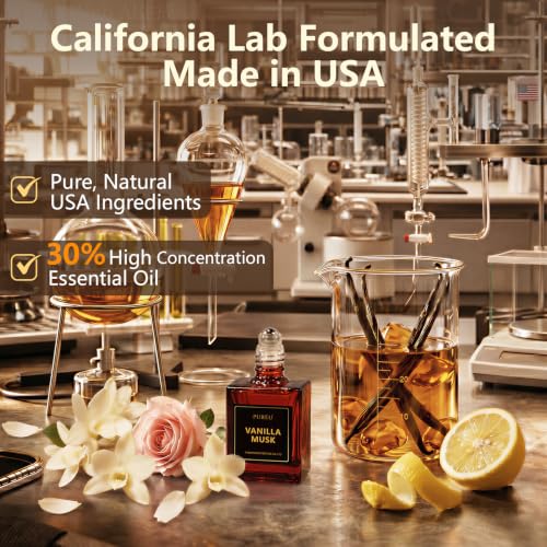 2 Pack Roll On Perfume Oil Pheromones Perfumes for Women, 0.34FL - Product Imagery