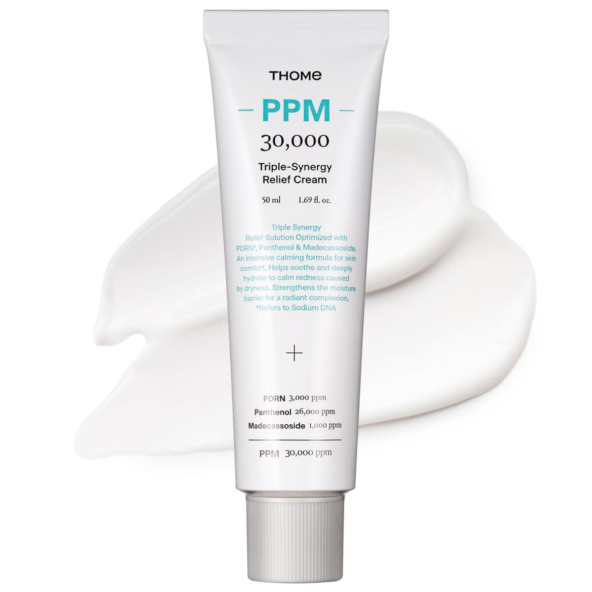 PPM 30 000 Relief Cream PDRN Panthenol Madecassoside - THOME Official Imagery - 2