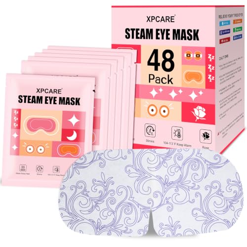 48 Pack Steam Eye Mask Disposable for Dry Eyes Cornea Care - XPCARE Official Imagery - 1