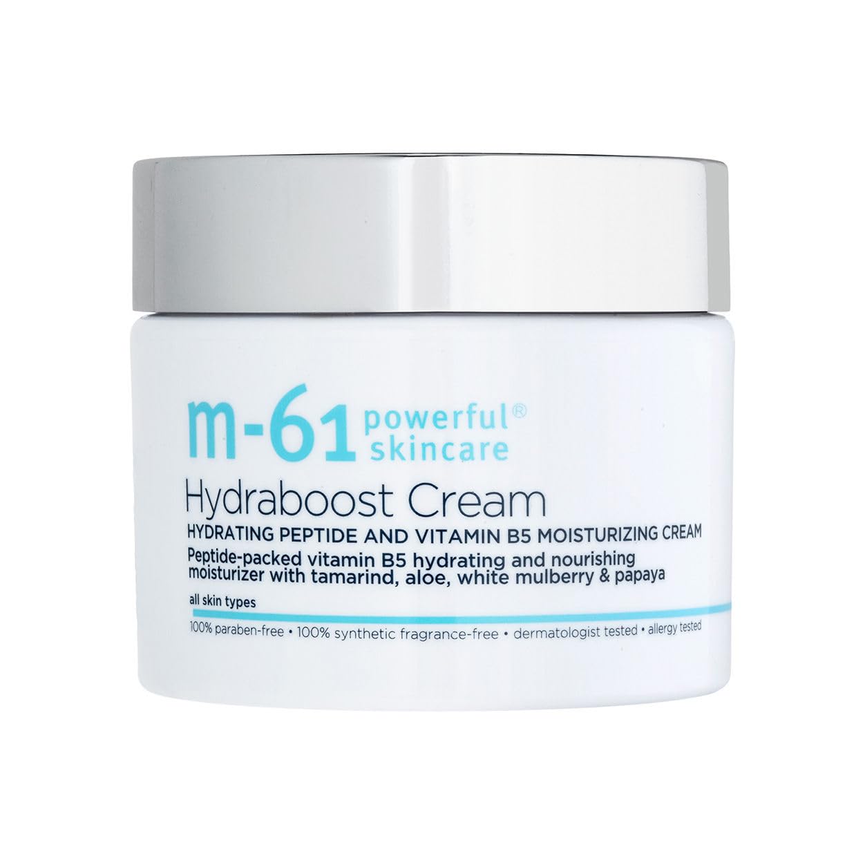 m-61 Hydraboost Cream - Ultra-Nourishing, Moisturizing Face Cream to Plump, Hydrate, Repair | Hyaluronic Acid, Peptides, Vitamins E & B5 | For All Skin Types | Made in USA - 1.7 Fl Oz - Elefair Tech Official Product View 2