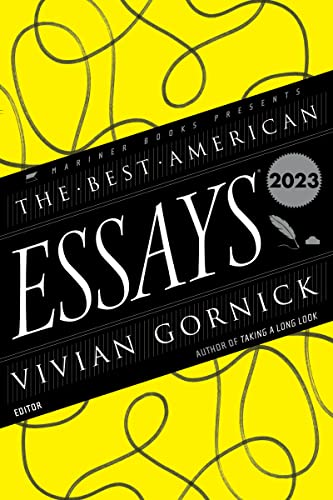 The Best American Essays 2023: Guest editor Vivian Gornick - Product Imagery