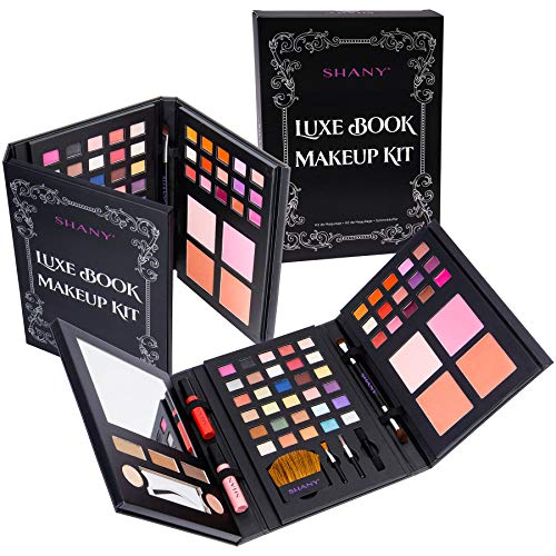 SHANY Luxe Book Makeup Set - All In One Travel Cosmetics Kit - Product Imagery