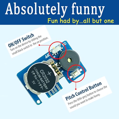 NewNoiseWar-Cricket Noise Maker Prank (6 Pcs), Hidden Pranks - Product Imagery