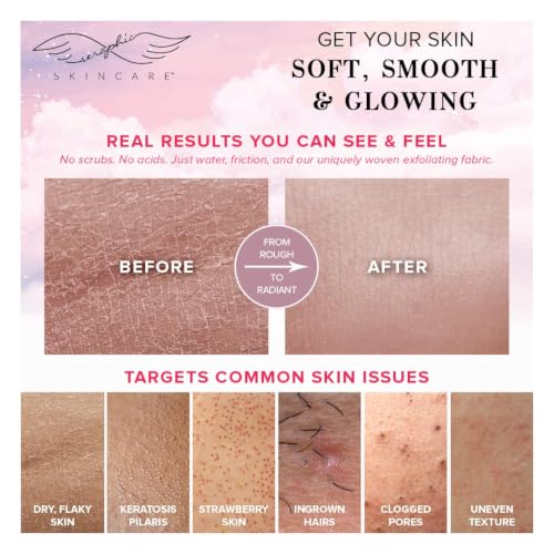 Original Premium Exfoliating Gloves for Body 2pc - Body Scrubber - Product Imagery