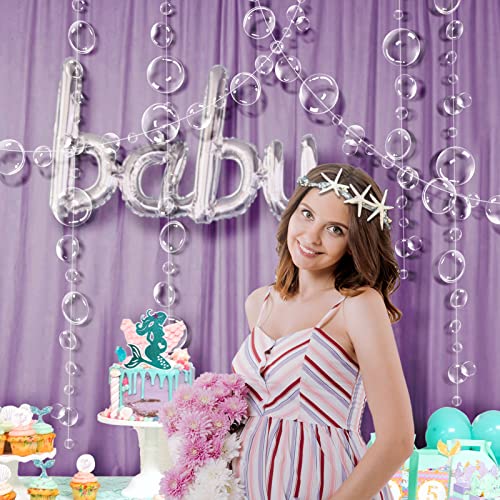 Decor365 Under the Sea Party Decorations White Bubble Garlands - Product Imagery