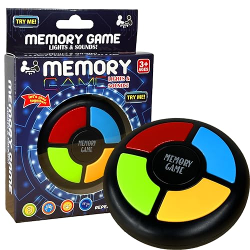 tingbowie Memory Game Handheld Electronic Toy, Color Memorizing - Product Imagery