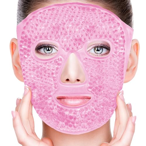 Cold Face Eye Masks Ice Face Mask Hot Cold Compress - Product Imagery