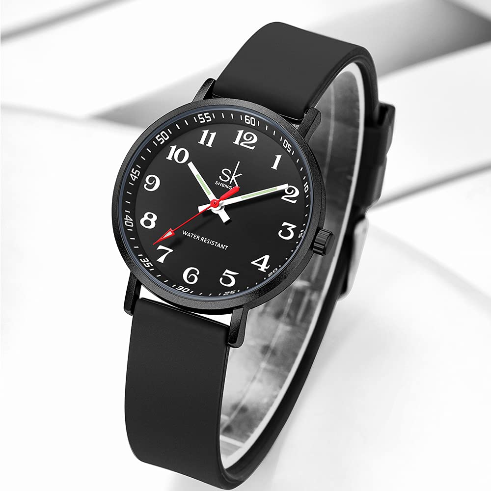 SHENGKE SK Ultra Thin Fashion Sport Sweatproof Women Watch - SHENGKE Official Imagery - 4