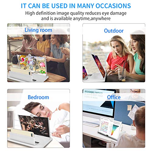 16 inch Screen Magnifier for Cell Phone 3D Magnifier Screen - Product Imagery