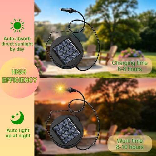 AA 600Mah Solar Light Replacement Top Parts for Solar Outdoor - Product Imagery