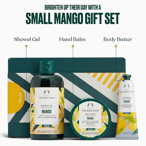 The Body Shop Essentials Gift Set | 3-Piece Scented Body Care - Product Imagery