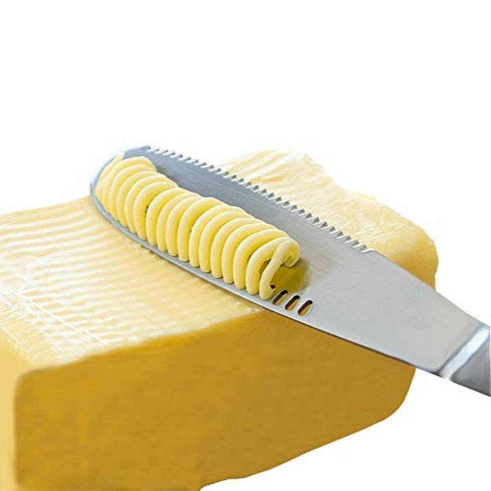 Simple preading Stainless Steel Butter Spreader, Butter Knife - 3 in 1 - View 1