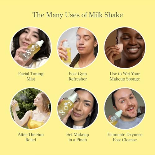 Beekman 1802 Milk Shake Hydrating Face Mist, Fragrance Free, 2 - Product Imagery