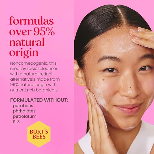 Burt's Bees Renewal Refining Cleanser with Bakuchiol Natural - Product Imagery