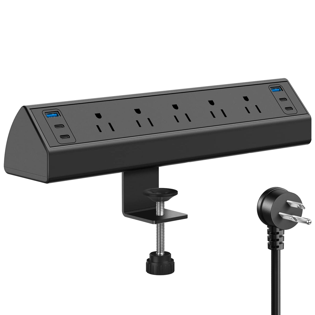 Jgstkcity Desk Clamp Power Strip USB C 40W Total Fast - Jgstkcity Official Imagery - 1