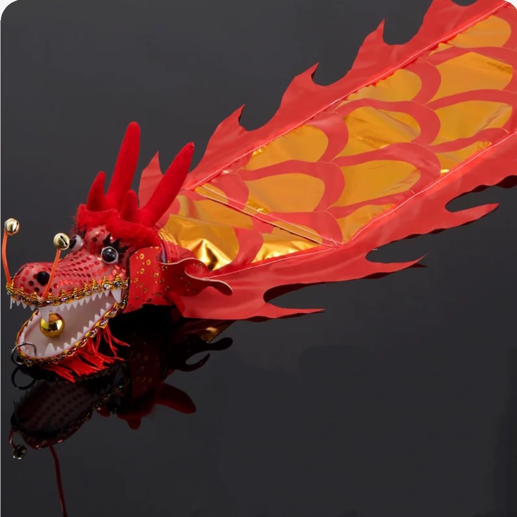 Dragon Poi with 3D Plastic Dragon Head Swing Rope and Hot - PAIKOOL Official Imagery - 1