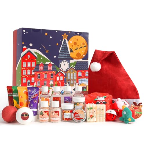 Advent Calendar 2026 Gift Set for Women 24pcs Holiday Gifts - BODY & EARTH Official Imagery - 1