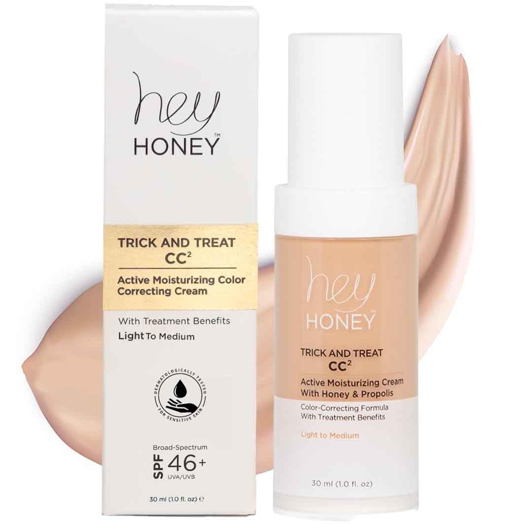 Hey Honey Trick and Treat Moisturizing CC Cream SPF 46 - Hey Honey Official Imagery - 2