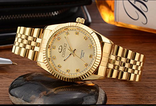 DREAMING Q&P Fq-043 Classic Golden Stainless Steel Male Female - Product Imagery