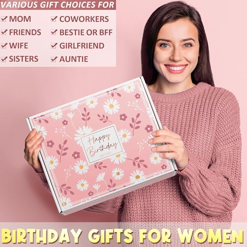 Birthday Gifts Basket for Women Mom Sister Her, Happy Birthday - Product Imagery