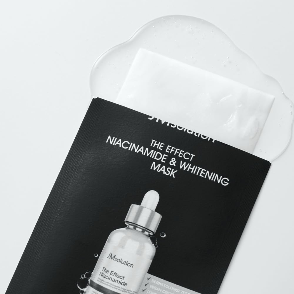 JMsolution The Effect Niacinamide &amp; Brightening Sheet Mask - JMsolution