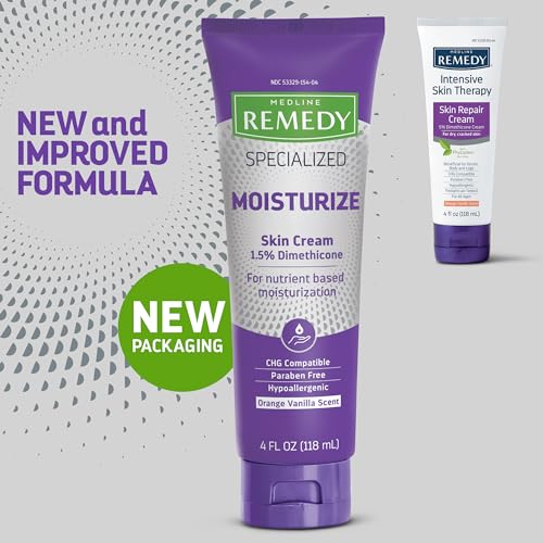 Medline Remedy Specialized Skin Cream, 4 oz., Hydrating and - Product Imagery