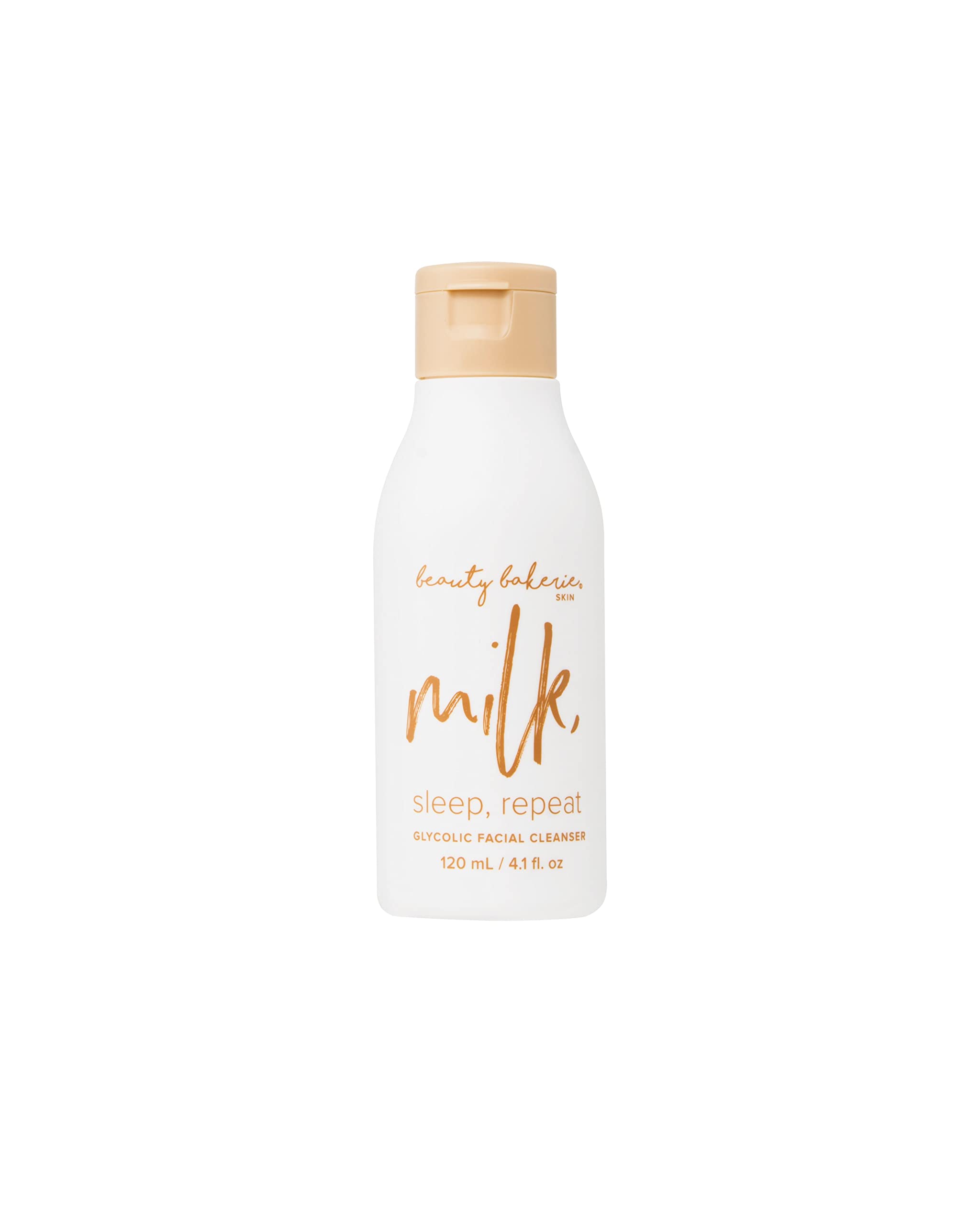 Beauty Bakerie Milk, Sleep, Repeat Glycolic Facial Cleanser, - Beauty Bakerie