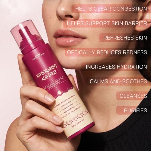 BASE LABORATORIES Hypochlorous Acid Spray for Face, Skin Cleanse - Product Imagery