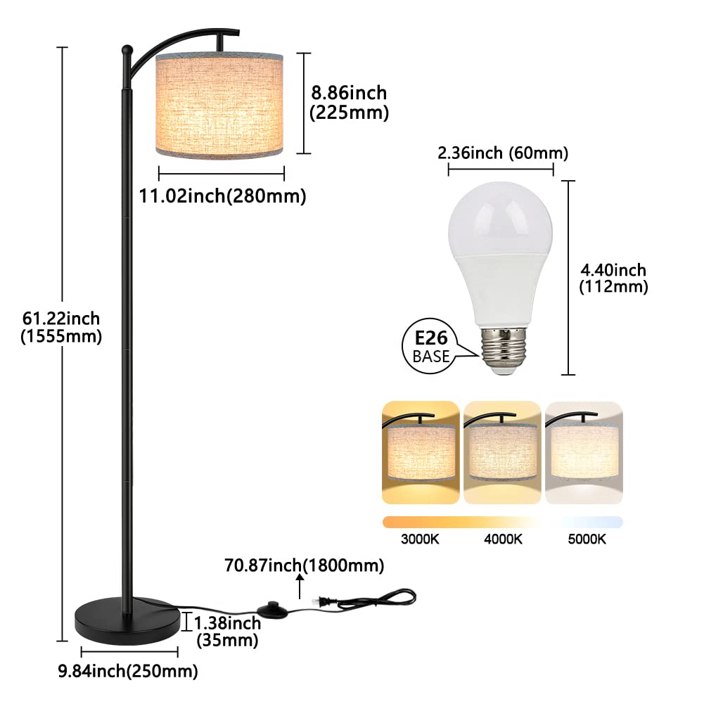 ROTTOGOON Floor Lamp for Living Room with 3 Color - ROTTOGOON Official Imagery - 5