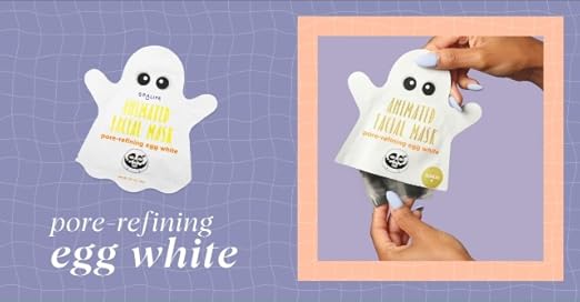 SpaLife Facial Mask Sheet Bundle - Pumpkin, Ghost, Bat - Hallo... - Product Imagery